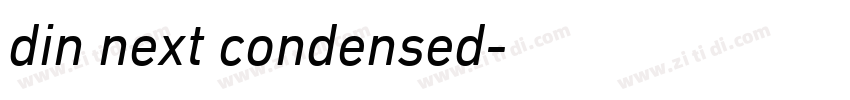 din next condensed字体转换 din next condensed字体转换